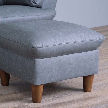 SOFA 3P KIKI PVC - GY (CHỐNG TRẦY)